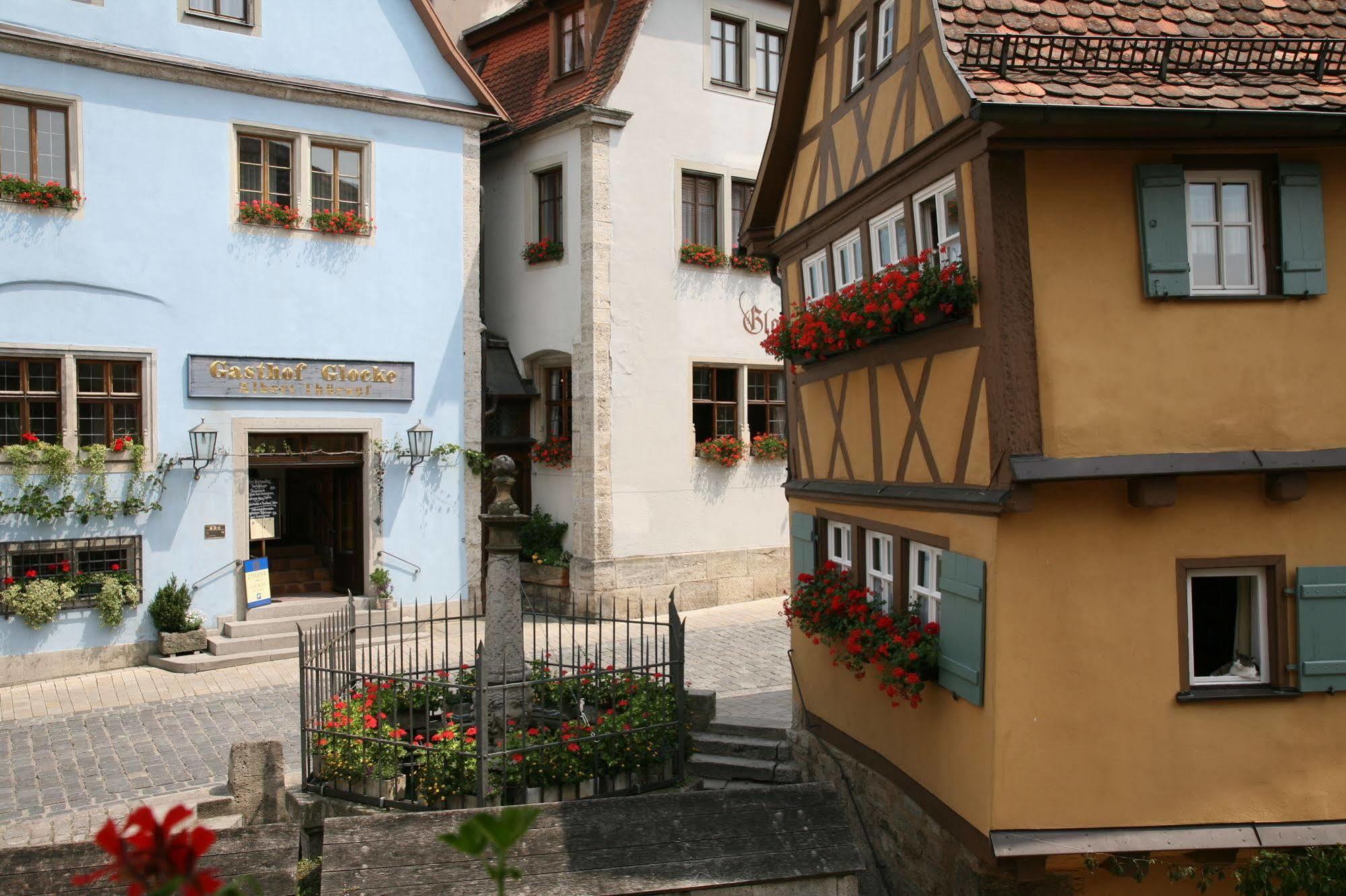 Glocke Weingut und Hotel Rothenburg ob der Tauber Exterior foto